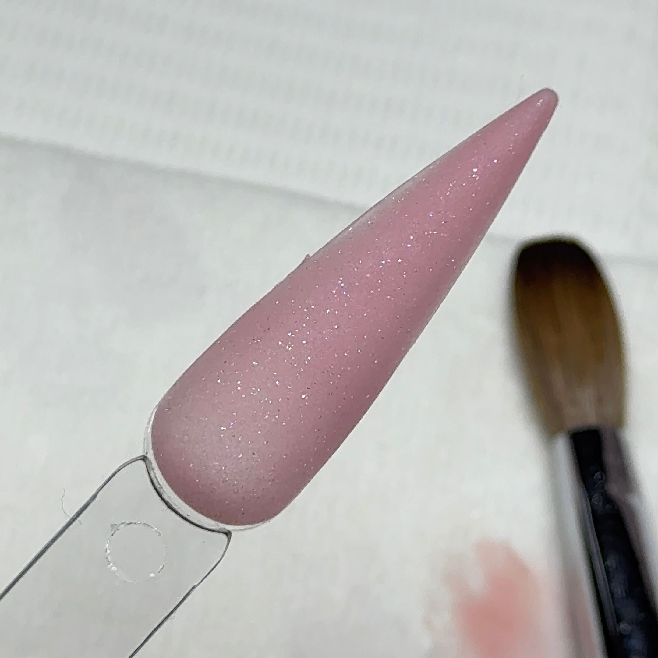 Estela (shimmer acrylic )