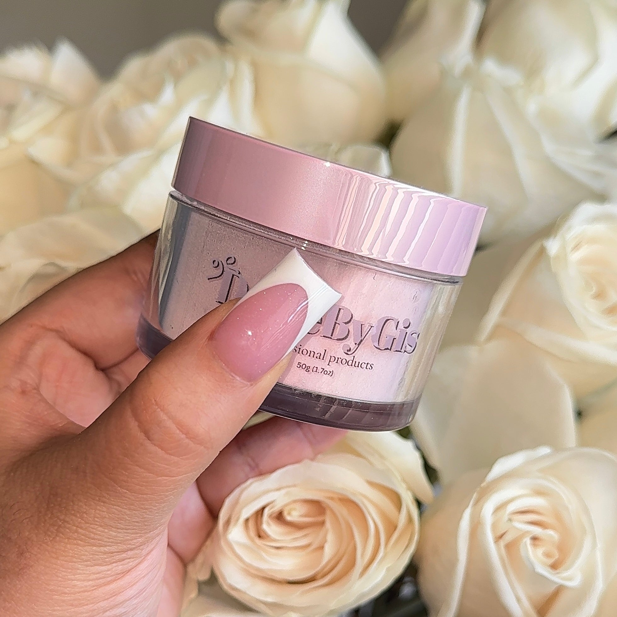 Estela (shimmer acrylic )